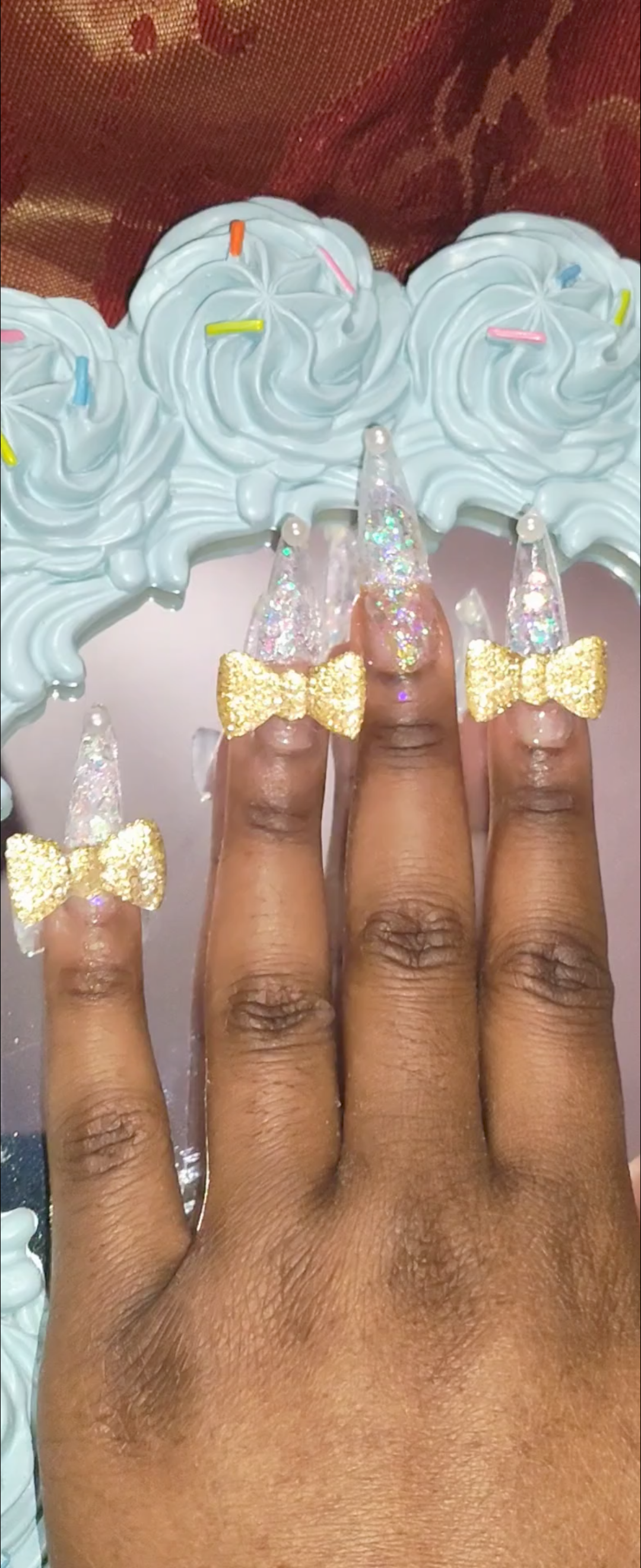 Sparkle Bow Coquette